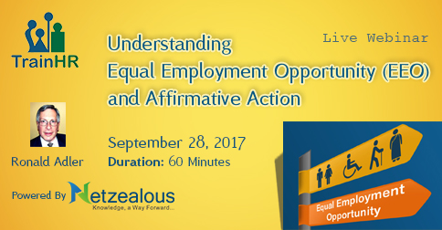 This webinar is approved by HRCI and SHRM Recertification Provider.
Overview:
Numerous federal, state, and local laws prohibit employment discrimination. Title VII of the Civil Rights Act of 1964, the Age Discrimination in Employment Act, the Rehabilitation Act of 1973, the Equal Pay Act, the Pregnancy Discrimination Act, the Americans With Disabilities Act of 1990 and the ADA Amendments Act, and the Genetic Information Nondiscrimination Act prohibit employment discrimination based on race, color, religion, national origin, sex, pregnancy, age, disability, and the use genetic information in all facets of the employment relationship. 